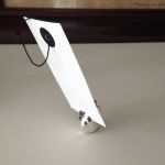 Etikett- / namnskyltshållare Svanar