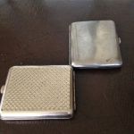 Paret Cigarettetuier metall