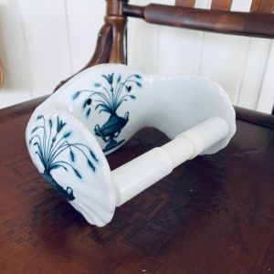 Pappersrullehållare porslin - Les Bains Décorés