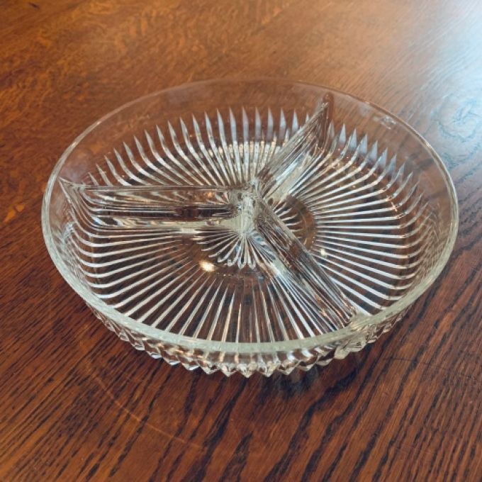 Uppläggningsfat 3-delat