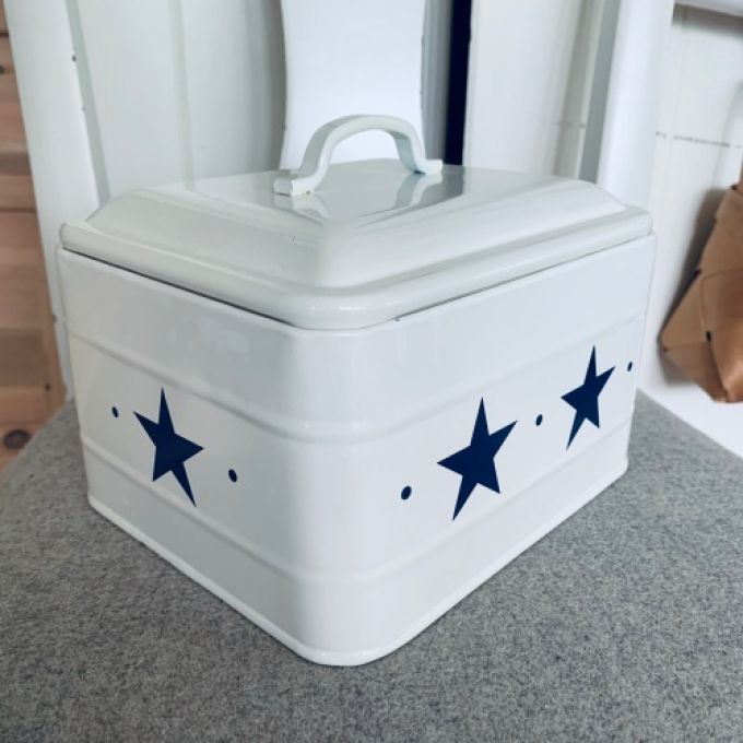 Kexlåda i emaljerad plåt