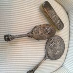 Set med Spegel och Borstar