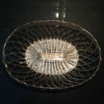 Skål \"flätad\" metall