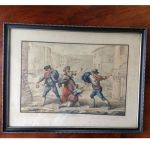 Paret äldre italienska grafiska blad, fr 1809