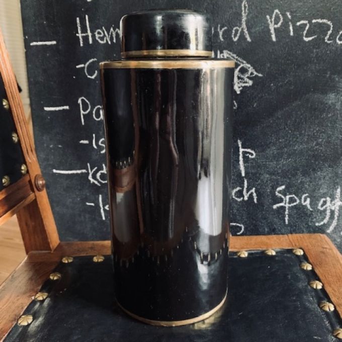 Stort keramikkrus m metallband