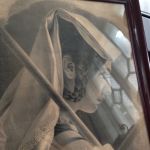 Litografi - Mademoiselle Cogniet