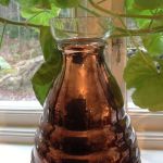 Vas Nysilver med glasinsats