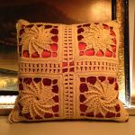 Virkad Prydnadskudde